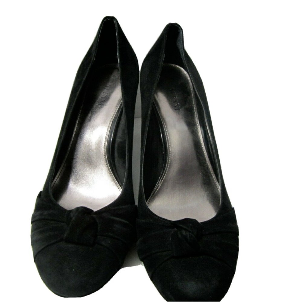 Alfani Suede Leather Black Size 9.5M Pumps